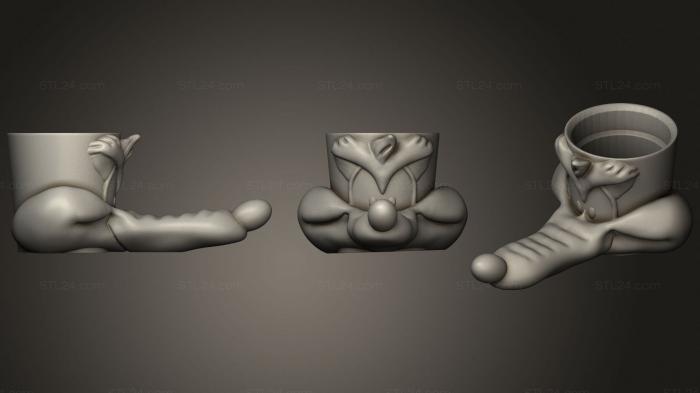 Vases (Coyote 2, VZ_0409) 3D models for cnc
